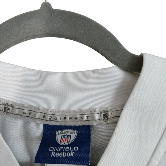 Dallas Cowboys Jersey Mens Large White NFL Football Reebok Miles Austin Stitched - Picture 12 of 16